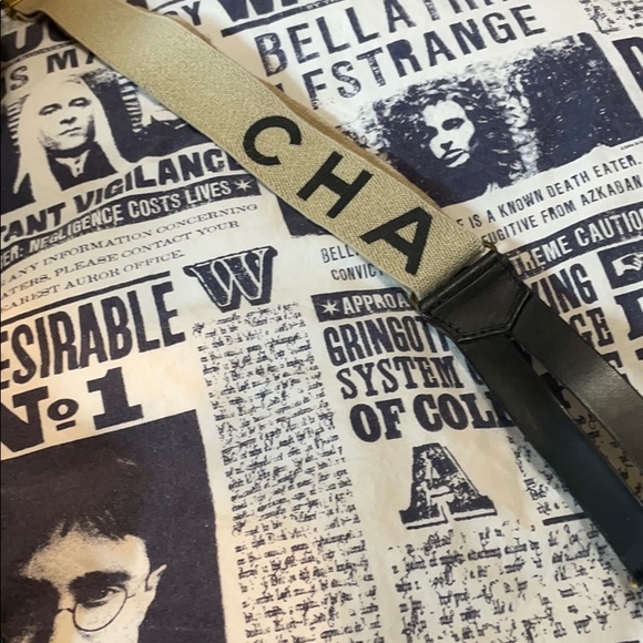 Last call!❤️ Chanel cream/beige & black suspenders - Picture 7 of 12